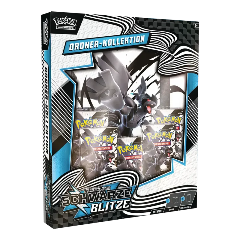 Pokémon Schwarze Blitze Ordner Kollektion KP10.5 – Deutsch