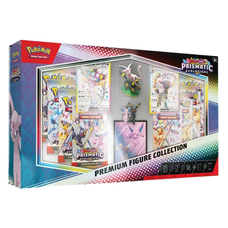Pokémon Prismatic Evolutions Premium Figure Collection Englisch