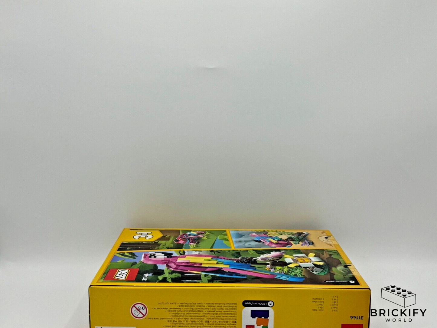 LEGO 31144 Creator Exotischer pinkfarbener Papagei