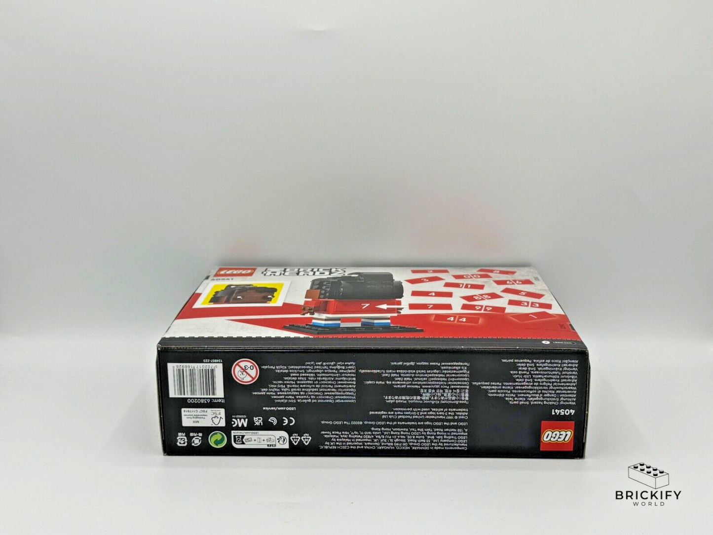 LEGO 40541 BrickHeadz Manchester United – Go Brick Me Neu & OVP