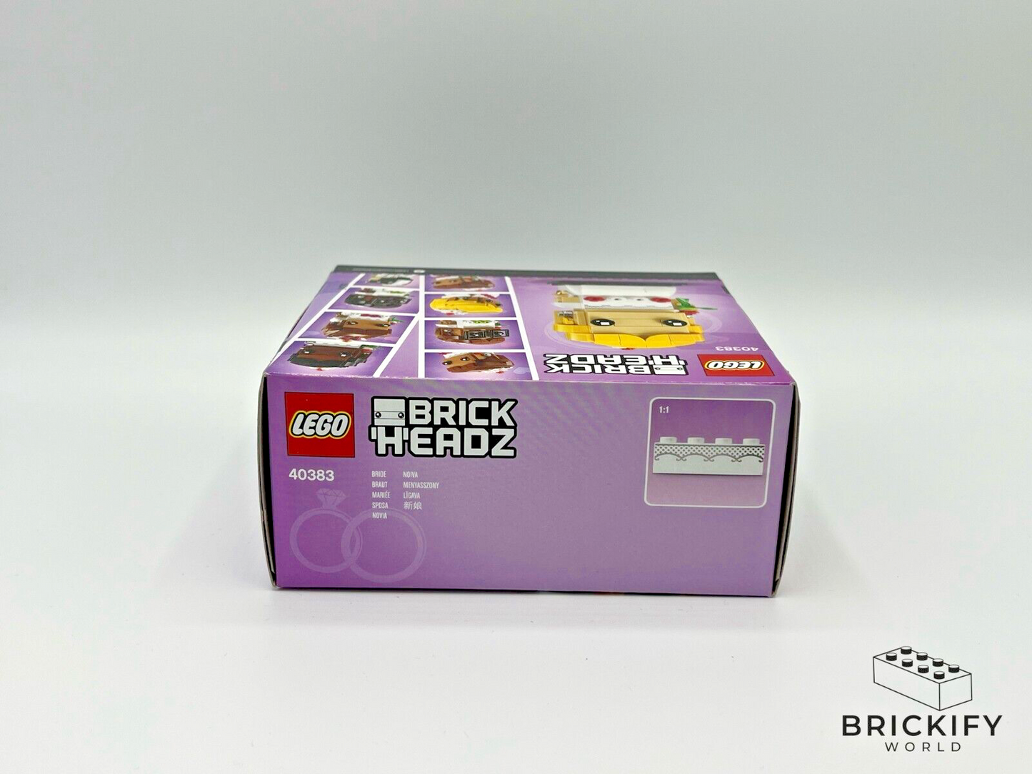 LEGO 40383 BrickHeadz Braut Hochzeitsgeschenk