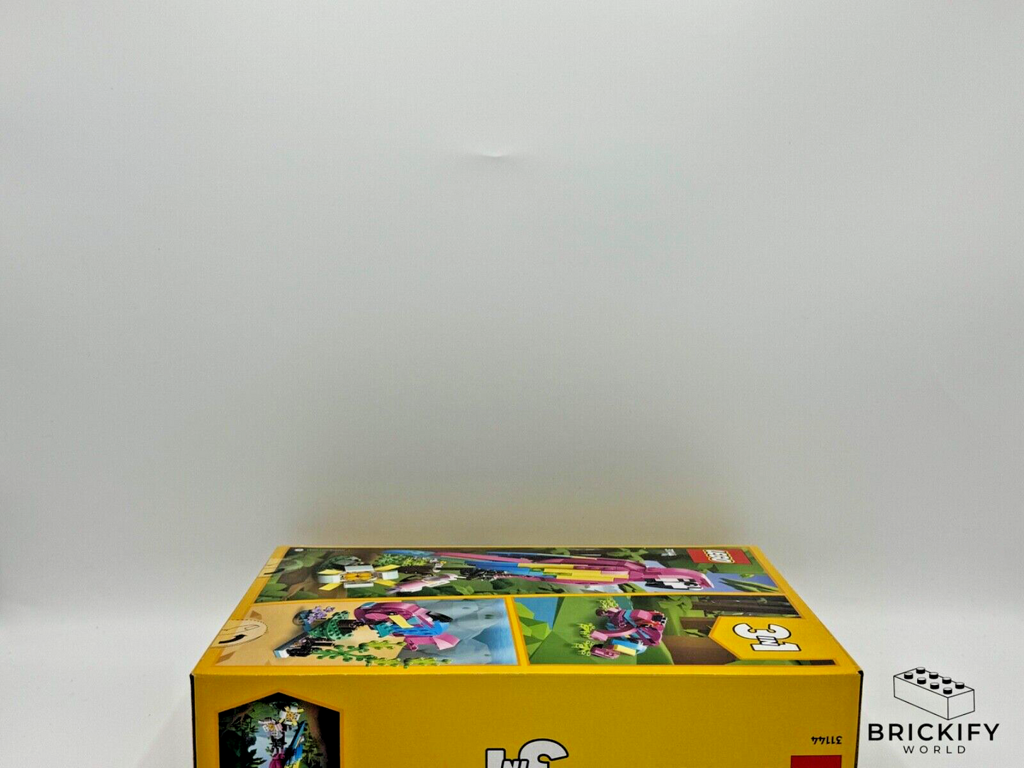 LEGO 31144 Creator Exotischer pinkfarbener Papagei