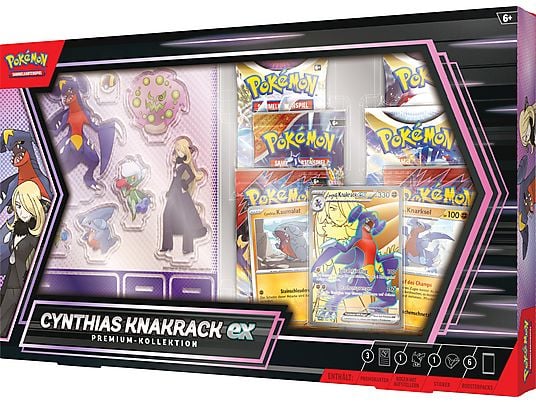Pokémon Cynthias Knakrack ex Premium Kollektion Sammelkarten Deutsch