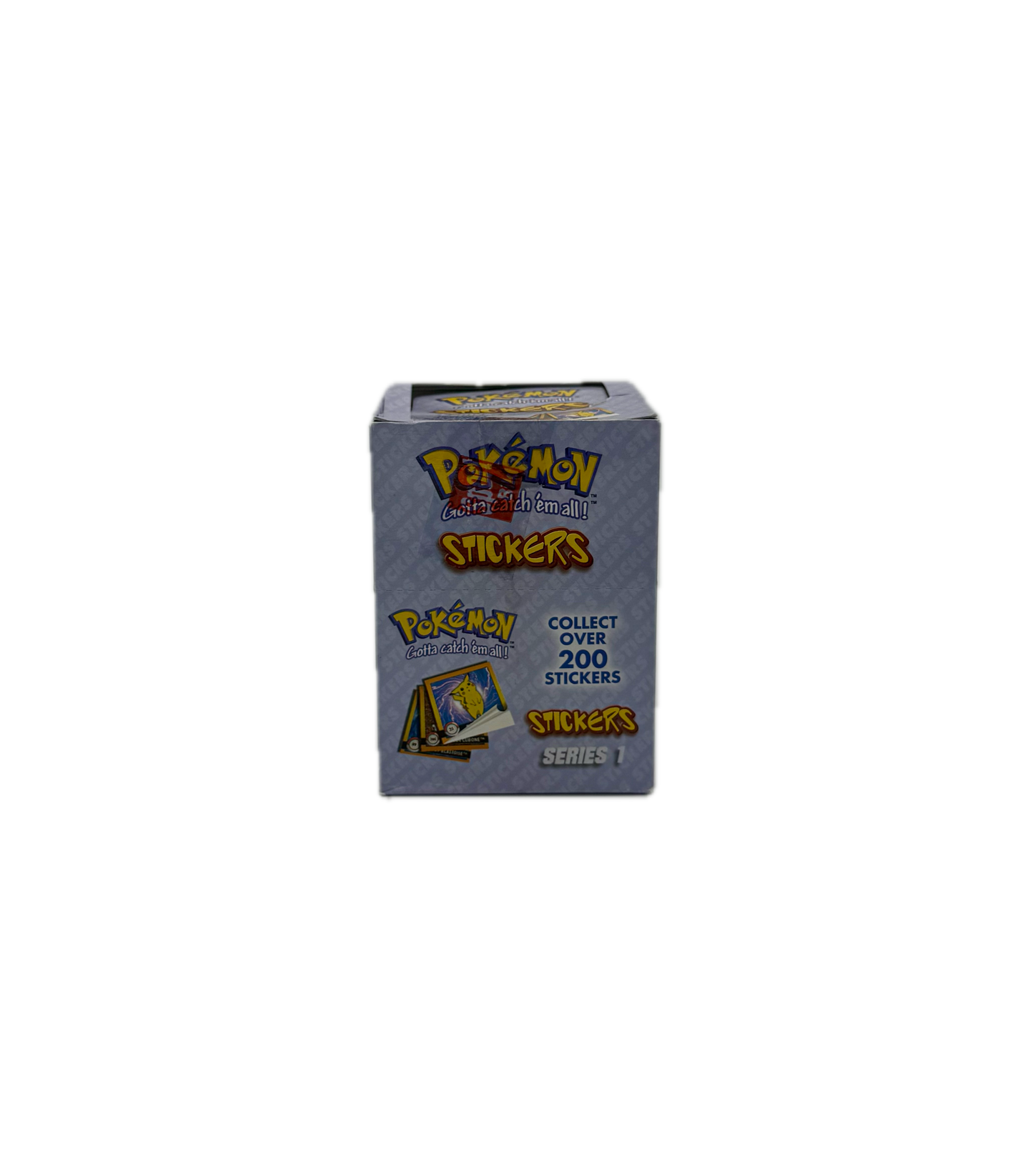 Pokémon ArtBox - 1 x Display 30 x Tüte 300 Sticker Serie 1 Vintage 1999 Selten