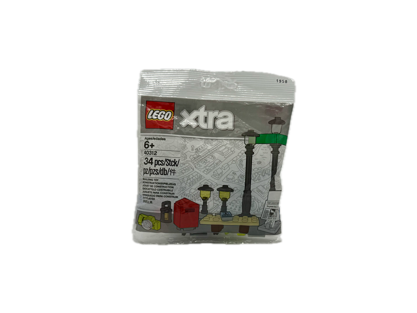 LEGO 40312 xtra Straßenlaternen Neu & OVP