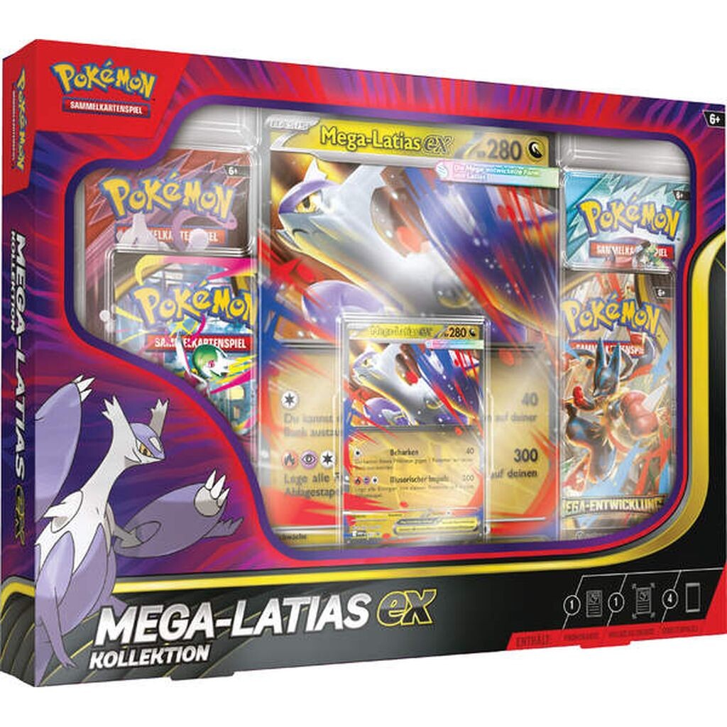 Pokémon Mega Latias ex Kollektion Deutsch Vorbestellung