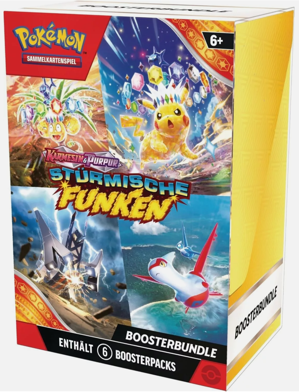 Pokémon - Karmesin & Purpur Stürmische Funken Booster Bundle