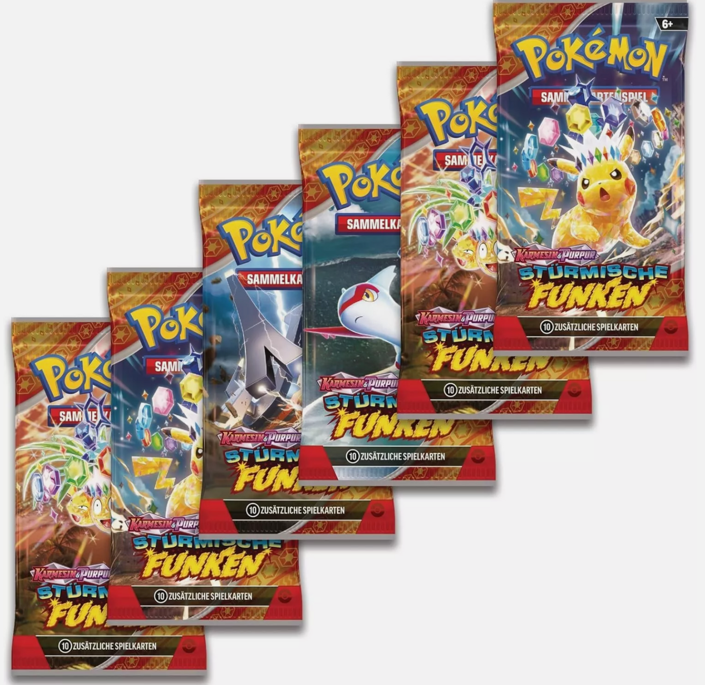 Pokémon - Karmesin & Purpur Stürmische Funken Booster Bundle