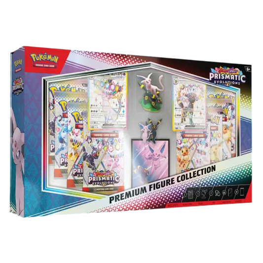 Pokémon Prismatic Evolutions Premium Figure Collection Englisch