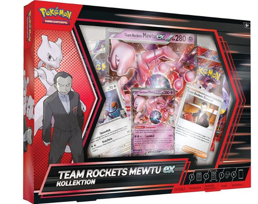 Pokémon Team Rockets Mewtu ex Deutsch - Vorbestellung