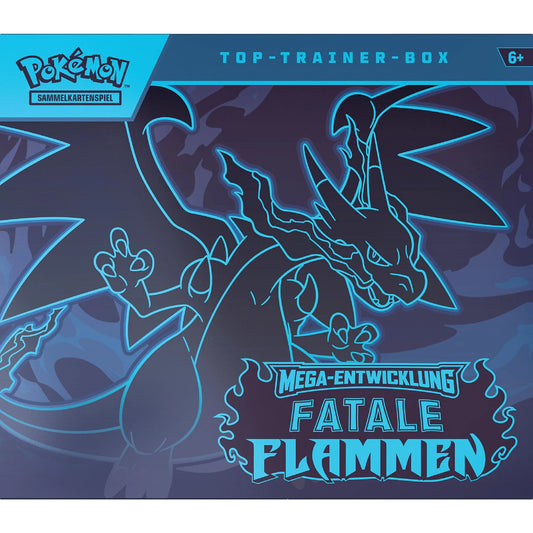 Pokémon Fatale Flammen Top Trainer Box Deutsch Vorbestellung
