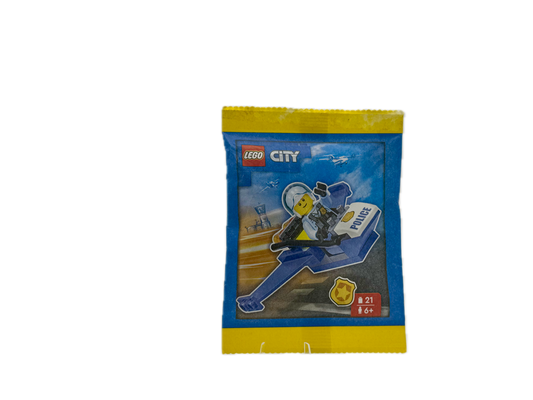 LEGO City 952307 Sky Police mit Jet Polizeiflieger mit Minifigur Paperback