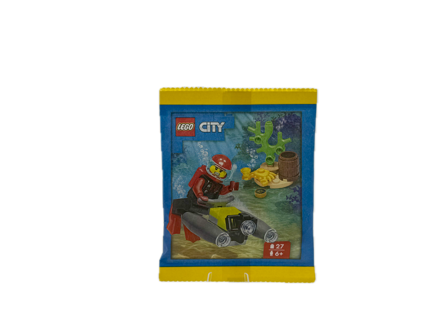 LEGO City 952311 Taucher mit Unterwasserroller Paperbag