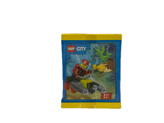 LEGO City 952311 Taucher mit Unterwasserroller Paperbag