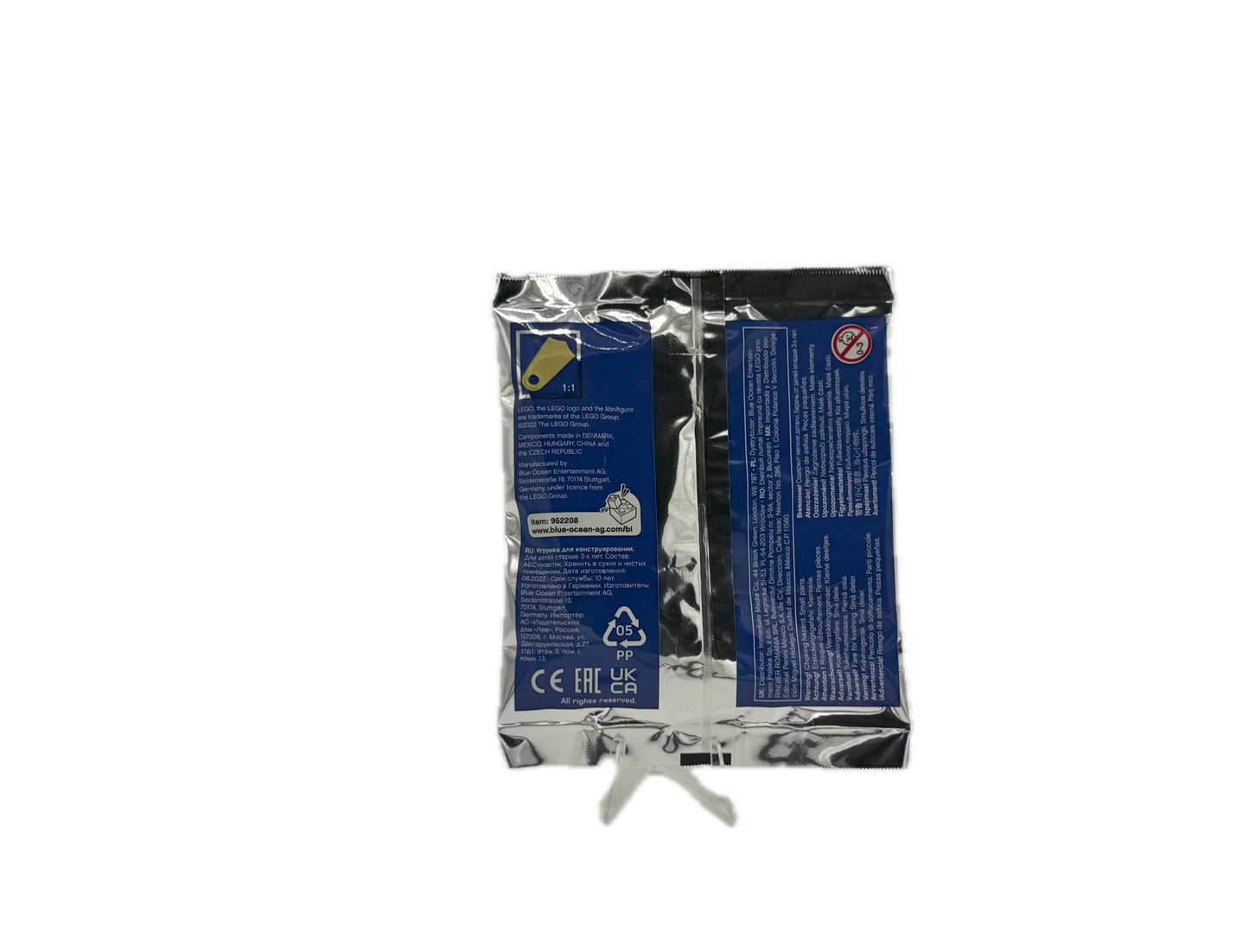 LEGO City 952208 Figur Leo Leise Polizei Taucher mit Wasser Scooter Polybag