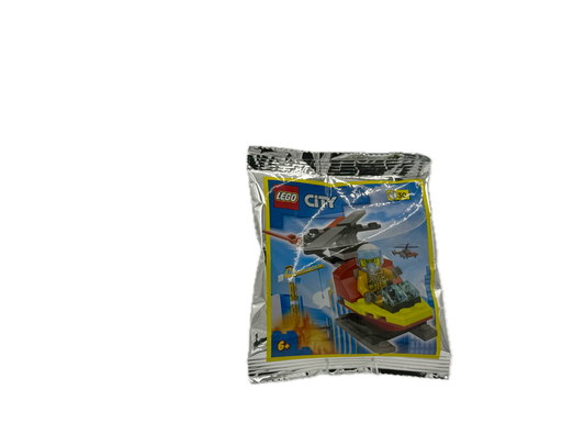 LEGO City 952301 Helikopter Feuerwehr Hubschrauber Polybag