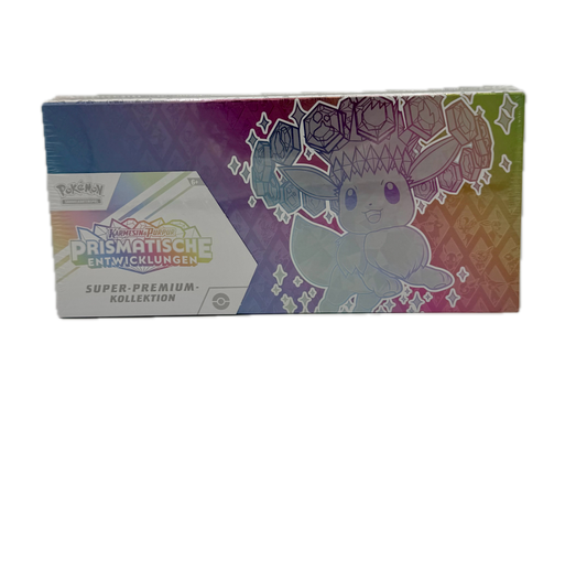 Pokémon Prismatische Entwicklungen Super Premium Kollektion Deutsch