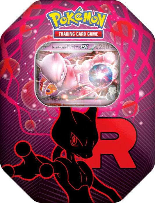 Pokémon Team Rocket Tin Mewto ex Deutsch