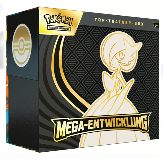 Pokémon Mega Entwicklung Top Trainer Box Guardevoir DE Vorbestellung