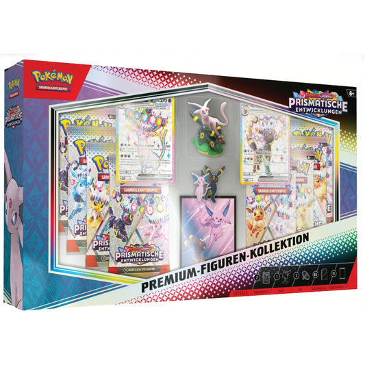 Pokémon Prismatische Entwicklungen Premium-Figuren-Kollektion Vorbestellung DE