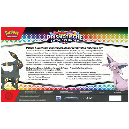 Pokémon Prismatische Entwicklungen Premium-Figuren-Kollektion Vorbestellung DE